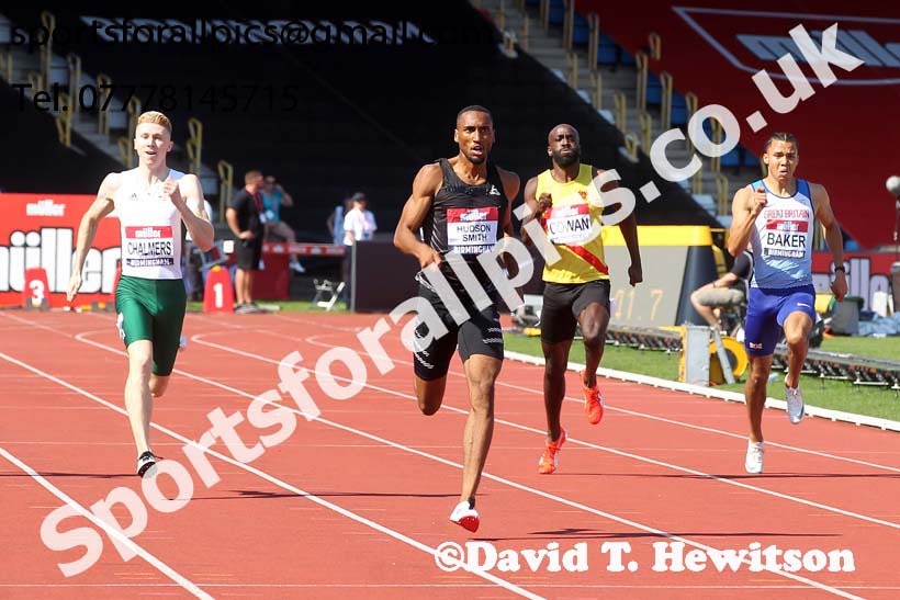 Mens 400 metres, 2019 Muller British Championships, Alexander Stadium, Birmingham. Photo: David T. Hewitson/Sports for All Pics